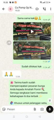 Testimonial Papan Bunga pusakamulya