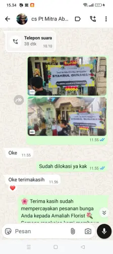 Testimonial Papan Bunga pusakamulya