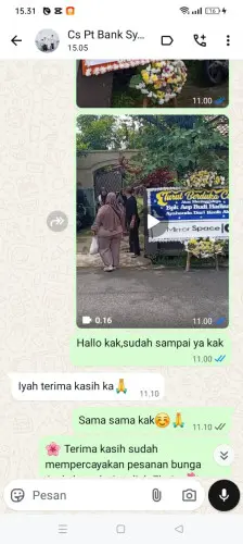 Testimonial Papan Bunga pusakamulya